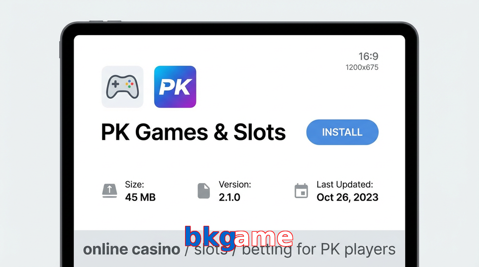 Game list for Bkgame gameapk section